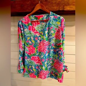 Lilly Pullizer long sleeve blouse